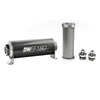 Deatschwerks In-Line Fuel Filter Element and Housing Kit Stainless Steel 5 Micron 160mm