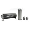 Deatschwerks In-Line Fuel Filter Element and Housing Kit Stainless Steel 5 Micron 160mm