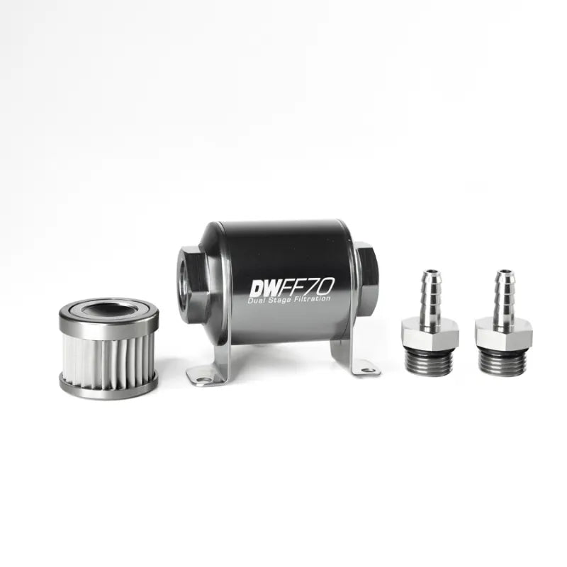 Deatschwerks Fuel Pump Module Filter Element Stainless Steel 10 Micron (Impreza 93-05) — fits Subaru Impreza