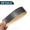 Black carbon fiber patterned adhesive vinyl strip for toyota rav4 door pillar window trim 8 pcs set
