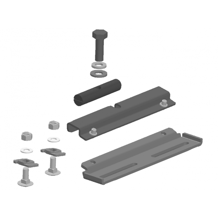 Yakima LNL Gutter Mount Leg to Track Adapter