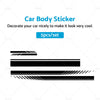 5x Car Side Body Sticker Vinyl Hood Roof Decals Racing Long Stripe Universal