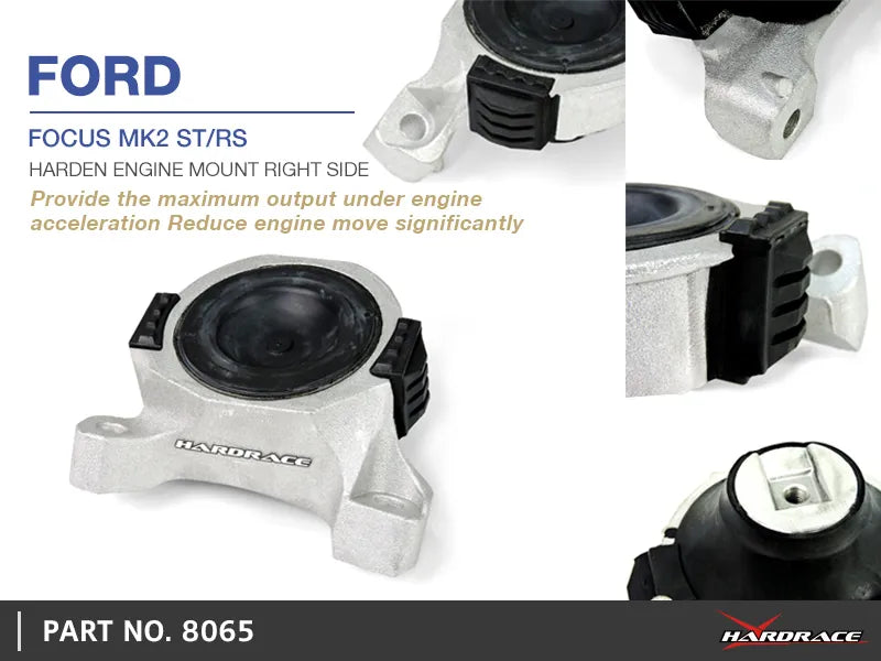 Hard Race Hardened Engine Mount - Right Hand (Focus 04-11)