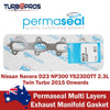 Nissan Navara D23 2.3L Twin Turbo 2015- Permaseal Exhaust Manifold Gasket