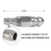 Stainless Steel Sewer Jetter Nozzle to suit 1in or 4in Drain Connection — image 6