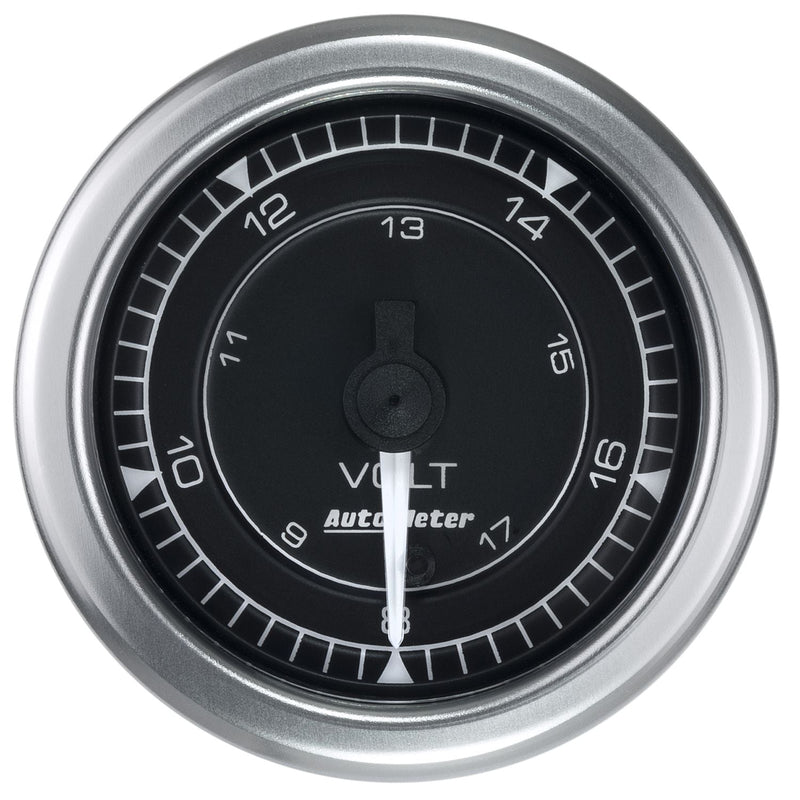 AutoMeter Chrono 2-1/16in Voltmeter 8-18V AU8191