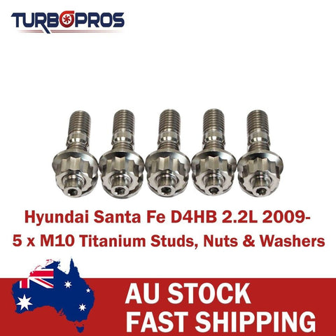 Hyundai Santa Fe D4HB 2.2L 2009 Onwards Titanium Turbo Charger Stud Kit