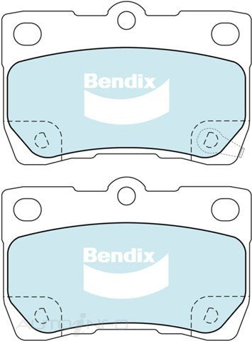 Bendix Brake Pads Rear Lexus GS IS 05-On - DB1854GCT