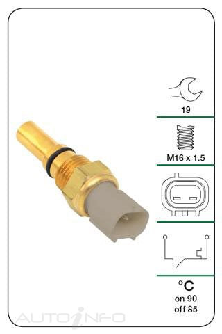 Tridon Thermostat Fan Switch - TFS199