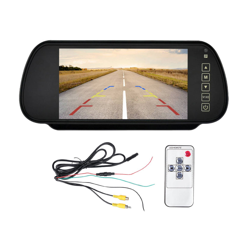 7 inch Rear View Monitor Mirror Screen to suit Truck — image 1