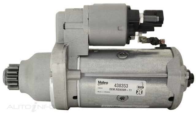 JAS Straight Motor 12V 2.0KW 13TH Ccw Sst - 438353