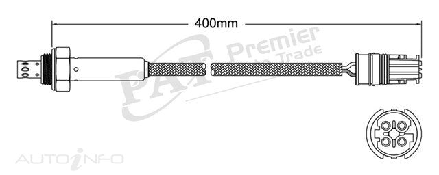PAT Oxygen Sensor Prelude Caterpillar - EGO-246
