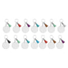 Bulk Keychain Ornament Set 150PCS Sublimation Blank Keychains to suit Craft — image 3