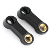 Honda Generic Motorcycle Mirror Extender Riser Extension Bracket Black 10mm M10 Fit