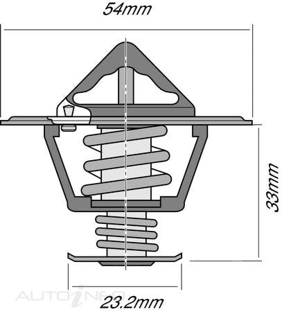 Tridon Thermostat Holden Rod 4JB 4JH Vec X17 - TT382-185