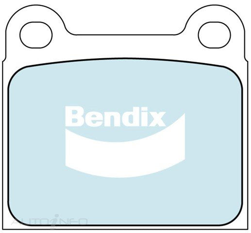 Bendix Brake Pads Rear Alfa Audi Mercedes-Benz P - DB2GCT