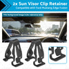 2x Sun Visor Clip Retainer (Pair) to suit Ford Edge 2013-2022 — image 2