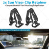 2x Sun Visor Clip Retainer (Pair) to suit Ford Edge 2013-2022 — image 5