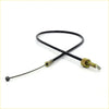 Black throttle cable with brass fittings and ball end for nissan datsun sunny van deluxe b110 1200 85.5cm length