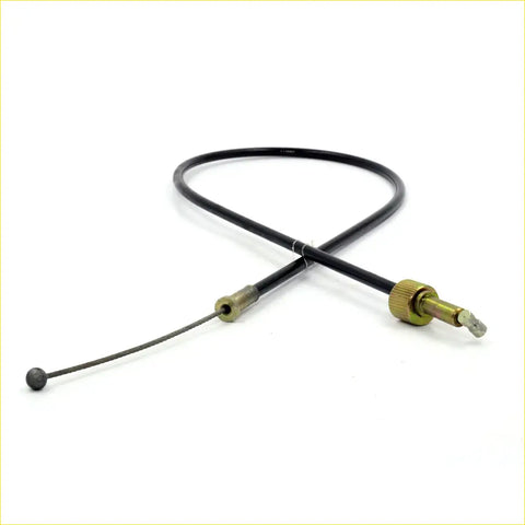 Black throttle cable with brass fittings and ball end for nissan datsun sunny van deluxe b110 1200 85.5cm length