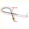 85.5 cm black throttle cable with brass fittings and thin metal rod for Nissan Datsun Sunny Van Deluxe B110 1200