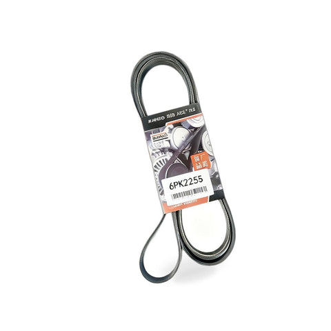 Serpentine Belt 6PK2255 to suit BMW 325i 325xi 330i 2006 Mercedes C300 — image 2