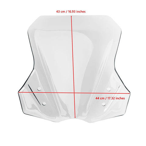 Suzuki DL650 V-STROM 2017-2021 Generic ABS Motorcycle Windshield WindScreen fit