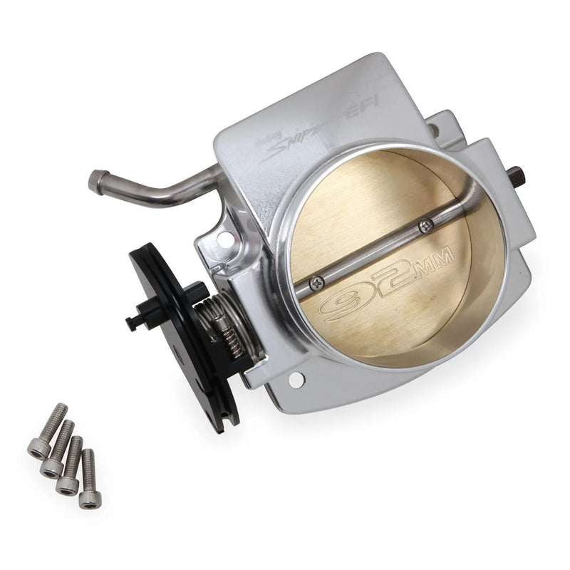 Sniper EFI Sniper EFI 92mm Throttle Body Silver (GM LS Gen III/IV)