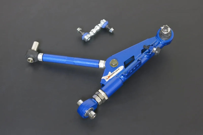 Hard Race Front Adjustable Lower Control Arm and Sway Bar Link V2 (200SX S14/S15)