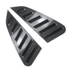 Carbon Fiber Style Rear Quarter Window Louvers to suit Subaru Impreza WRX — image 2