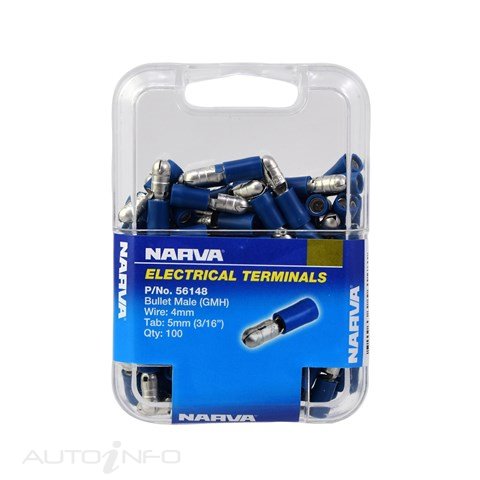 Narva Connector Bullet Male Blue/gmh - 56148