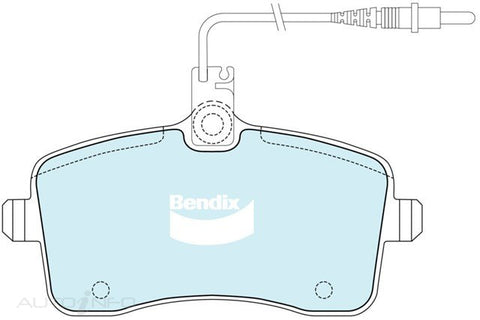 Bendix Brake Pads Euro Front Peugeot 407 04-On - DB2025EURO+