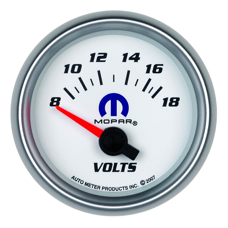 AutoMeter 2-1/16in Voltmeter 8-18V AU880035