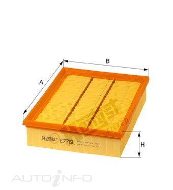 Hengst Air Filter CA5522 Lancer Range Rover Dis - E776L