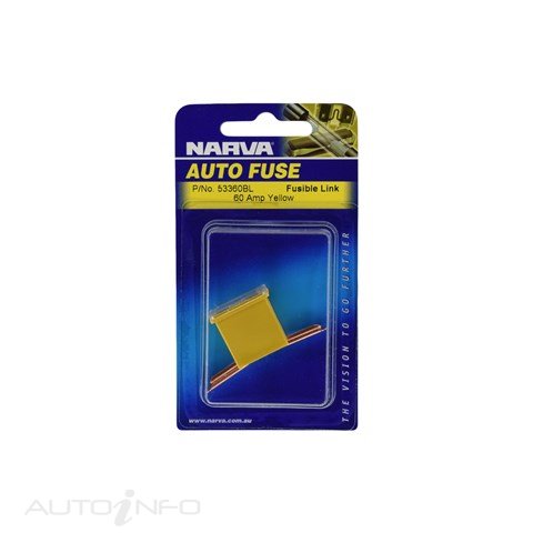 Narva Fuse Link L Short 60A Yellow - 53360BL