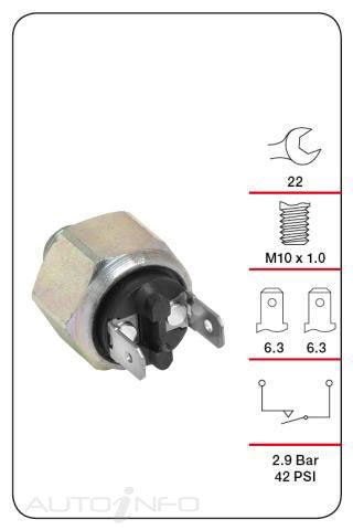 Tridon B/light Switch VW Hydraulic Type - TBS071