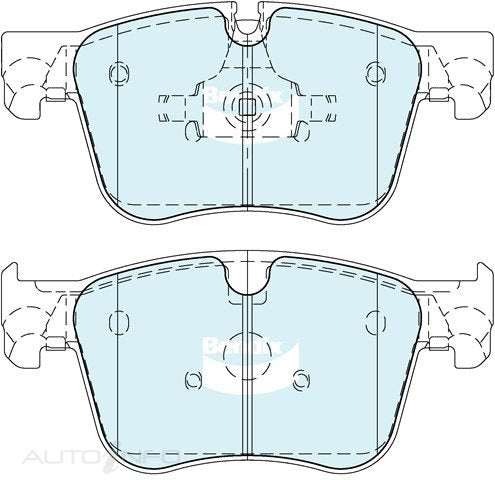 Bendix Brake Pads Front Peugeot 3008 17-On - DB2723EURO+