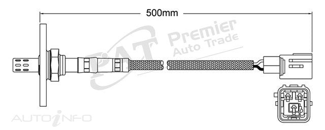 PAT Oxygen Sensor Prelude Caterpillar - EGO-421