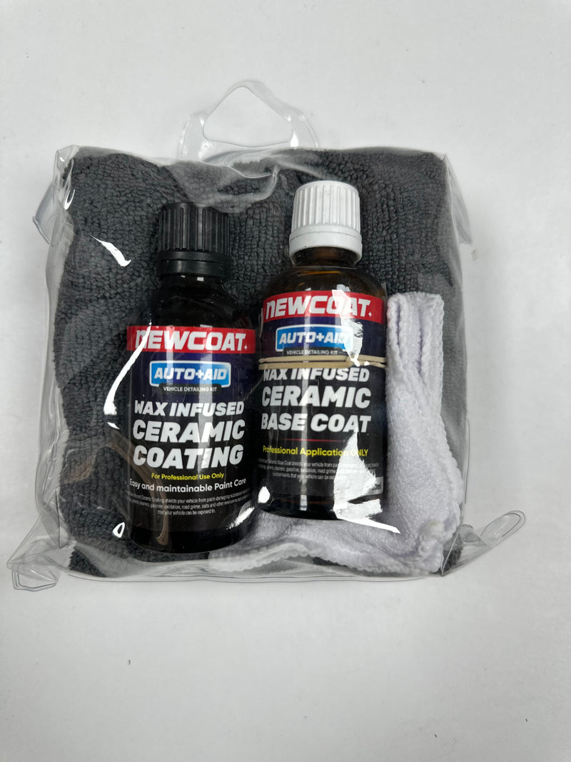 Newcoat Wax Infused Ceramic Coating Kit.