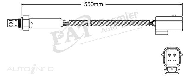 PAT Land Rover Oxygen Sensor - EGO-326
