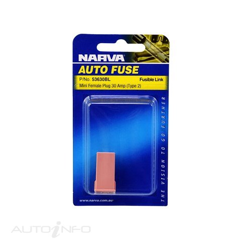 Narva Fusible Link Mini Pink 30A - 53630BL