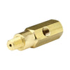 Various Applications Oil Pressure Gauge Adapter 1/8-Inch NPT Male & Female Thread Suitable
