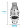 Male Hydraulic Flat Face Quick Coupler to suit Bobcat S770 S850 — image 6