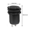 2x Waterproof 12V Car Cigarette Lighter Socket With USB Charger Power Adapter Ou — image 6