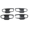 Carbon ABS Door Handle Bowl Cover Trim to suit Mitsubishi Triton — image 1