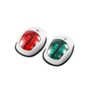 Red Green 8LED Navigation Lights (Pair) to suit Boat Pontoon — image 3
