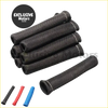 Black carbon fiber heat shield sleeves for motorcycle exhausts 8pcs 1200 degree spark plug wire boot wrap