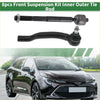8pcs Front Suspension Kit Tie Rod Ends & Ball Joints for Toyota