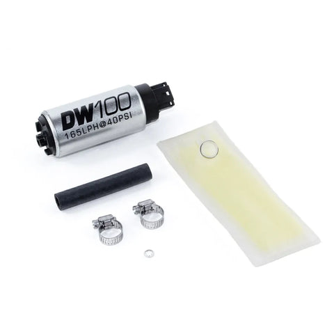 Deatschwerks DW100 165lph In-Tank Fuel Pump w/Install Kit (Integra 94-01/Civic 92-00) — fits Honda Integra Dc5