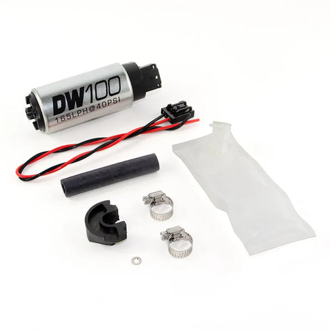 Deatschwerks DW100 165lph In-Tank Fuel Pump w/Install Kit (200SX 94-02) — fits Nissan 200sx